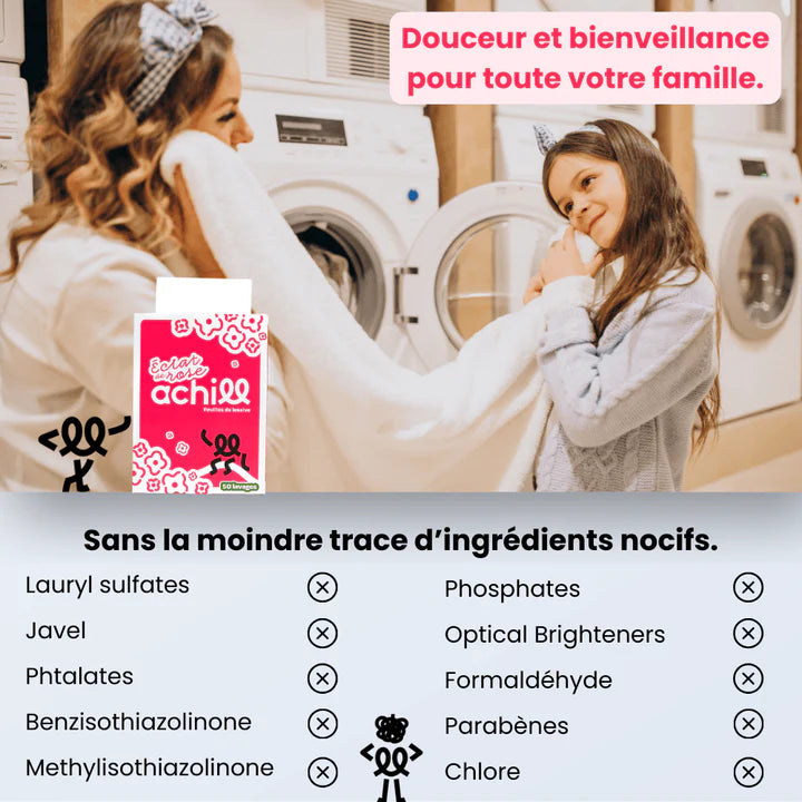 Feuilles de lessive
